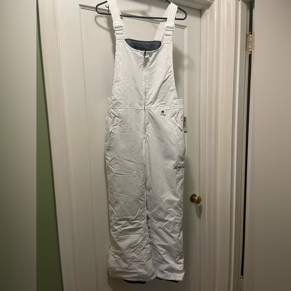 White Snow Bibs